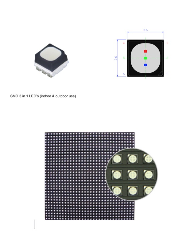 HXTECH SMD LED display screen